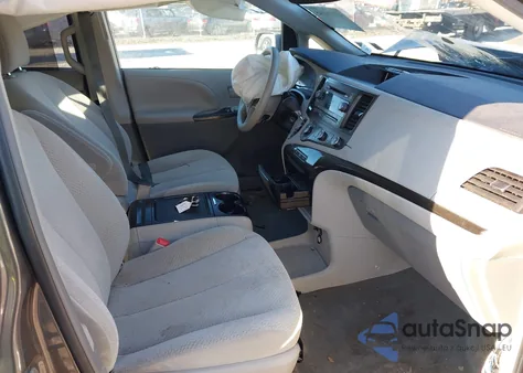 2012 Toyota Sienna Le V6 8 Passenger from USA, damaged, VIN 5TDKK3DC0CS218658